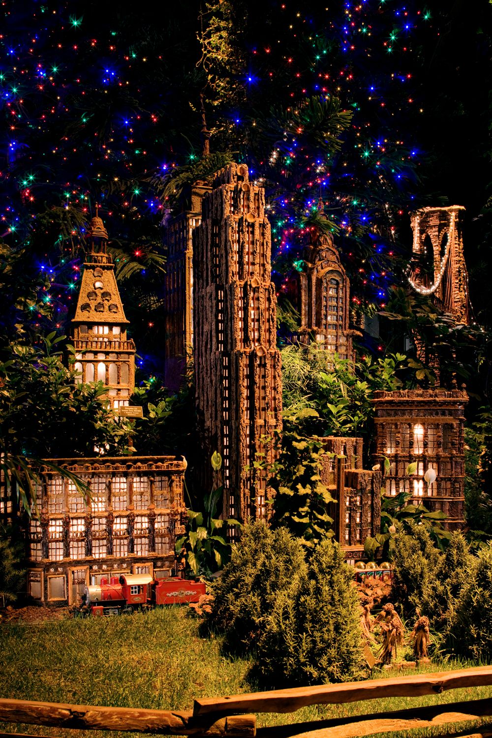 New York Botanical Garden Holiday Train Show 